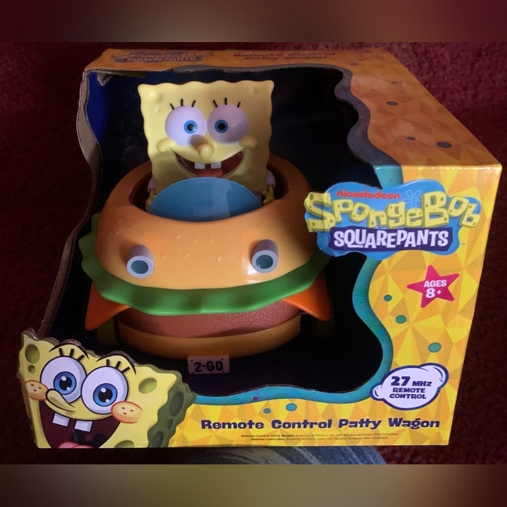SpongeBob Squarepants Remote Control Krabby Patty vehicle
